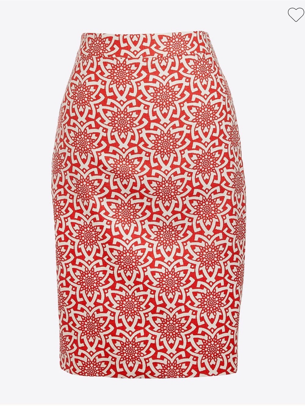 J Crew Basketweave Pencil Skirt size 8